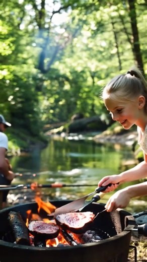 Spring Bliss by the River 🌿🪵💚 . . . . . . . . #cottage #cabinlife #cabininthewoods #winterwonderland #interiordesign | Comfort in Every Corner