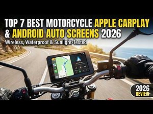 Top 7 Best Motorcycle Apple CarPlay & Android Auto Screens 2026 – Wireless, Waterproof Tested
