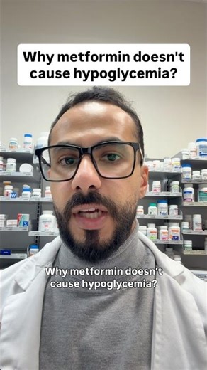 PEBC Tips | Why Metformin Doesn't Cause Hypoglycaemia?