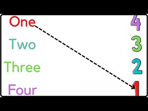 123 match the numbers | math worksheet for class lkg ukg | toppo kids