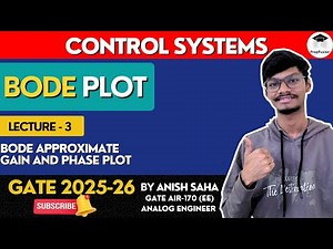 Bode Gain And Phase Plots || Control Systems || GATE 2025 || PrepFusion