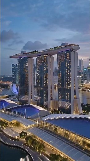 "Singapore’s Iconic Skyline Wonder | Marina Bay Sands Night Experience 4K 🌃✨"