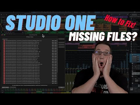 STUDIO ONE Missing Files | How to Fix!