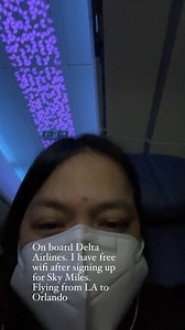 57 reactions · 16 comments | On board Delta Airlines. Free wifi! #delta #titamarou #latoorlando #usa #plane #freewifi | Marou Pahati Sarne | Facebook