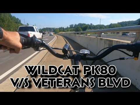 California Motorbikes Wildcat PK80 versus Veterans Blvd