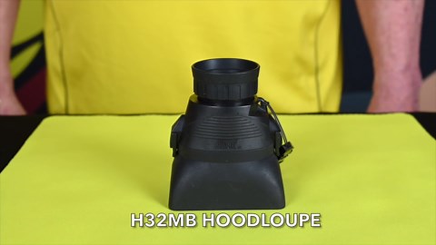 Hoodman H32MB HoodLoupe Camera Viewfinder Loupe 3.2 inch LCD Sun Shade