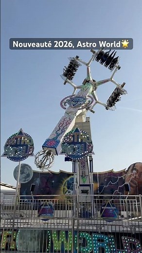 🌟Astro World Longueville à Saint-Pierre de Chandieu 2026. #fêteforaine #manège #astroworld