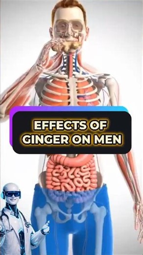 30 Days Ginger Effects on Men#health #healthylifestylegoals #healthylifestyle #science