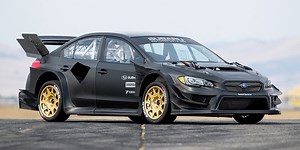 Subaru Builds Hoonigan Gymkhana a Raw Carbon Fiber-Bodied, Flame-Spitting WRX STI