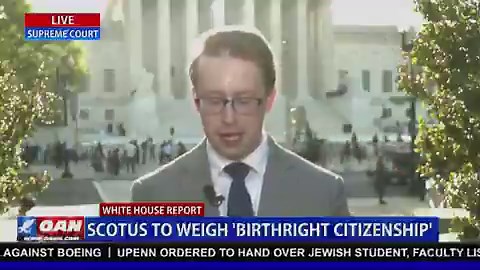 OAN’s Chief White House Correspondent @baldwin_daniel_ reports live from the steps of the Supreme Court of the United States as President Trump becomes the first sitting president in U.S. history to attend oral arguments in person.Watch OAN’s full coverage for the latest updates on Spectrum and YouTube TV today.