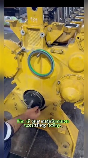 Daily Maintenance for Cat C15 Engine Crankshaft Seal