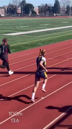 Freshman year 100m 13.6