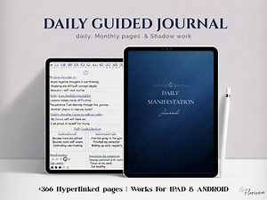 Guided Daily Manifestation Journal | Wellness & Reflection (digital Download) - Etsy Canada