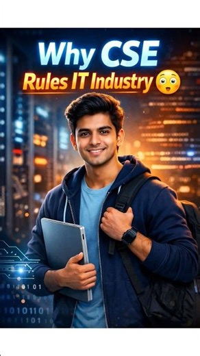 CSE Is Backbone Of Entire Tech World #shorts #telugu #education #cse #students #btech #techcareers