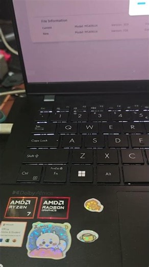 Asus M5406UA BIOS update #asus #latestlaptop #windows #laptop