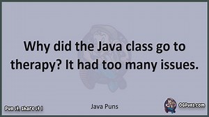 Java - Jokes, Puns, Wordplays, and Laughter