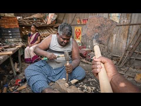 Traditional Handmade Spade Making Process – Satisfying to Watch