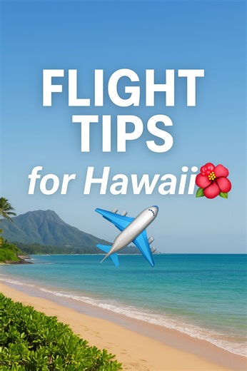 ✈️ Hawaii is one of our favorite destinations — but we all know that...
