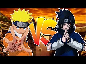 NARUTO UZUMAKI vs SASUKE UCHIHA !