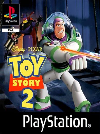 Toy Story 2: Buzz Lightyear to the Rescue! (1999) is a classic action-platformer developed by Traveller’s Tales and published by Activision for PlayStation, Nintendo 64, PC, and Sega Dreamcast. Based on Pixar’s hit film Toy Story 2, the game lets players control Buzz Lightyear on a mission to rescue Woody after he’s kidnapped by the toy collector Al McWhiggin. Players explore large levels inspired by locations from the movie, including Andy’s House, Al’s Toy Barn, a construction yard, and the ai