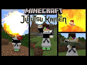 *UPDATED* JJK V.10 Addon! Curse Spirit Techniques, Simple Domain... (Minecraft Jujutsu Kaisen Addon)