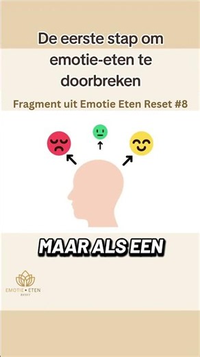 De eerste stap om emotie-eten te doorbreken | Emotie-Eten Reset