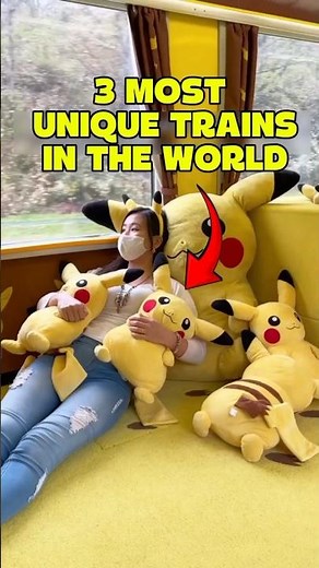 3 Most Unique Trains in the World‼️ Number 3 is Super Unique‼️