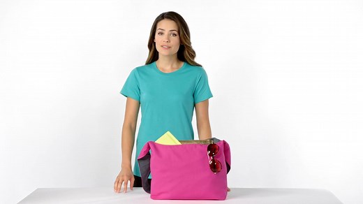 Port Authority® Cotton Canvas Sling Bag. BG405