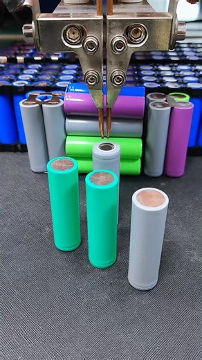Lithium Battery Pack Assembling Process ⚡ #batterypack #lithiumbatterypack #automation #factorytour
