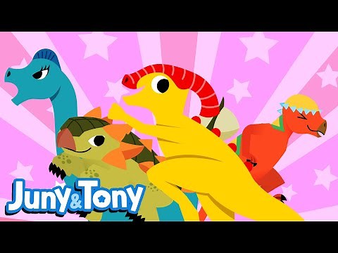 The Dinosaur Rescue Team l Super Hero Songs l Dinosaur Songs for Kids l Nursery Rhymes l JunyTony