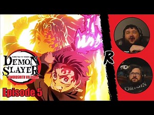 Demon Slayer: The Swordsmith Village Arc - 3x5 | RENEGADES REACT "Bright Red Blade"