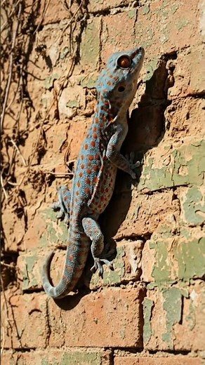 Incredible Gecko Detail Shot — Nature’s Mini Dragon!