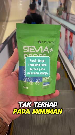 Stevia Drops by Formulab tidak terhad digunakan dalam minuman sahaja .. Boleh digunakan dalam smoothie , puding , kek & lain2 .. Klik beg kuning tebus harga promo sekarang !