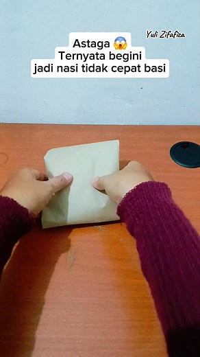 3.9M views · 52K reactions | Ternyata begini agar nasinya tidak cepat basi,,jadi lauknya terpisah #diy #tips #tricks #lifehacks | Yuli Zifafiza | Facebook