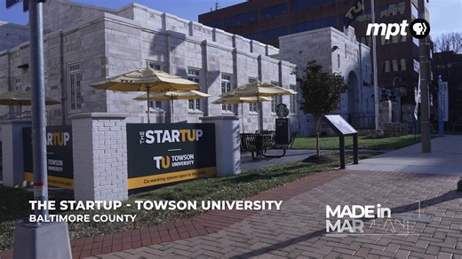 Innovation is thriving at Towson University! Explore how the Towson StarTUp incubator supports entrepreneurs in our community.  "Made in Maryland" is now streaming on the PBS app! https://video.mpt.tv/show/made-in-maryland/ The CFG Bank Kaiser Permanente Maryland Department of Commerce Chesapeake Employers Insurance Maryland Economic Development Corporation Sage Policy Group | Maryland Public Television | Facebook