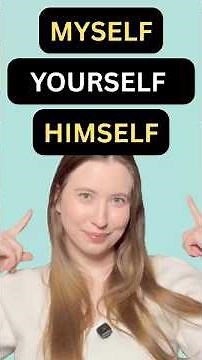 Myself, Yourself, Himself - when to use them?