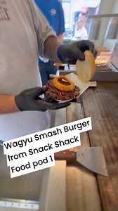 14K views · 57 reactions | In food pod 1, check out Snack Shack’s new and unique food contest entry Wagyu Smash Burger. | Nebraska State Fair | Facebook
