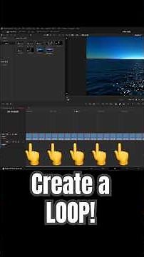 LOOP a Short Clip for Hours - DaVinci Resolve
