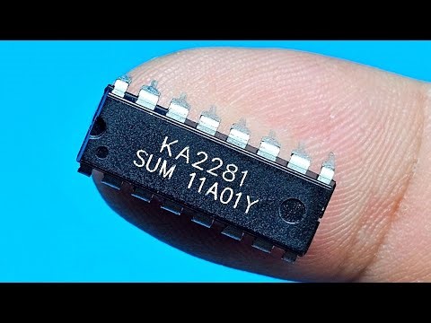 Simple Single Chip Stereo Vu Meter Circuit - KA2281 - CD2281