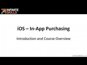 iOS Development - In-App Purchasing Tutorial | Introduction And Course Overview