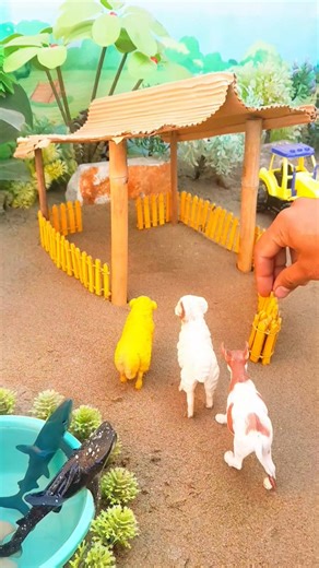 diy mink cowshed video how to make cowshed, science projects #cow #cowshed #scienceproject #wood