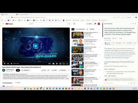 Google Docs Part 2 | Working with Google Documents | Mastering Perplexity Comet