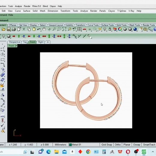 Jewelry CAD design tutorial || jewelry CAD design course || #cadstudio #caddesigner #learncad #cad