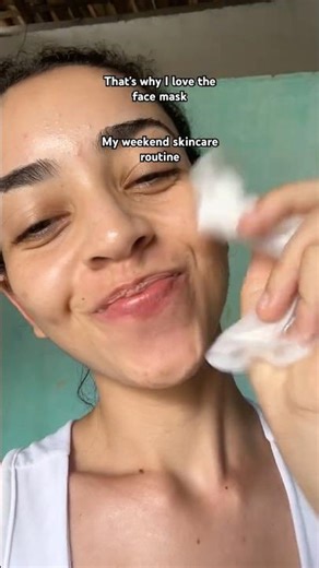 Why I love use face mask in my skincare routine Weekend plan 💖 #skincare #skincareroutine #facemask