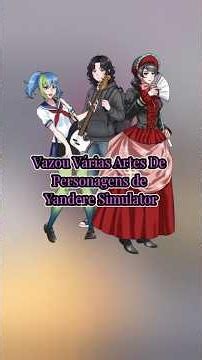 New character art has leaked on the Yandere Simulator website.