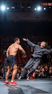 Intensity level 💯 as the master makes his point. #Training #Wushu #Bodybuilding #Focus #StagePresence | Nas Ai