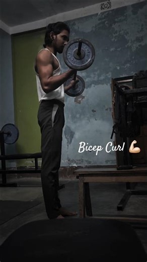 Bicep Curl.... #gym #biceps #bicepworkout