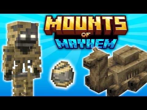 NOUVEAU SQUELETTE🦴 & DROMADAIRE⌛ | ⛏️ Snapshot : 25w44a : Mounts of Mayhem