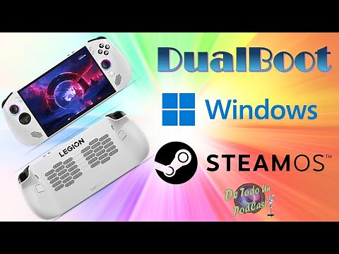 SteamOS and Windows on Legion Go S 🎮 Dual Boot Tutorial 🖥️ #SteamOS #Windows #LegionGoS