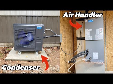 DIY HVAC Heat pump install with no experience. ACIQ
